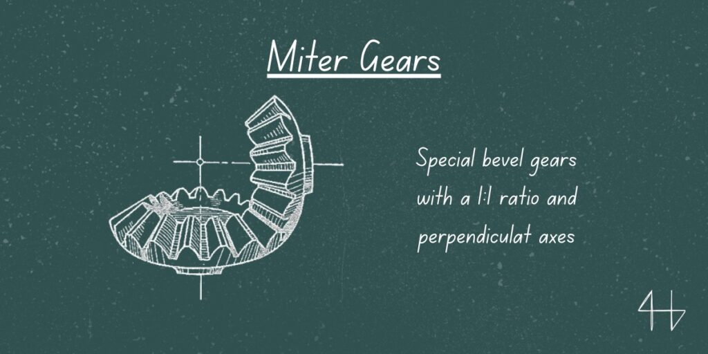 Miter Gears working principle